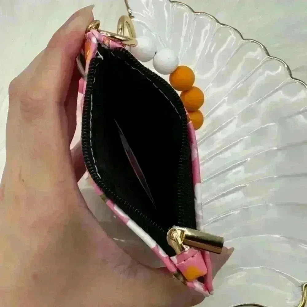 Floral Wristlet Card Wallet - Picture 7 of 8